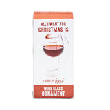 Red Wine Ornament