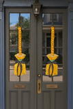 Witch Broom Door Hanger