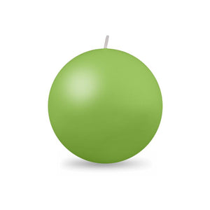 Lime Green Ball Candle