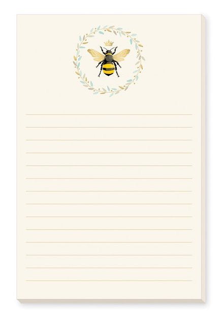 Queen Bee Memo Pad