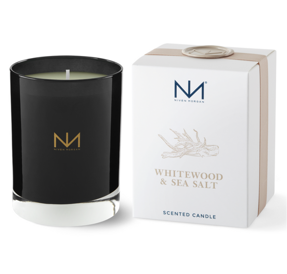 Niven Morgan Whitewood and Sea Salt Candle