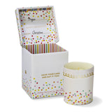 Birthday Cake Scented Candle with Music Box