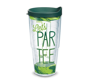 Tervis Let's Par Tee 24oz Tumbler with Hunter Green Lid