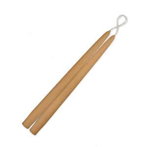 Cafe Au Lait Tapers- 1 Pair